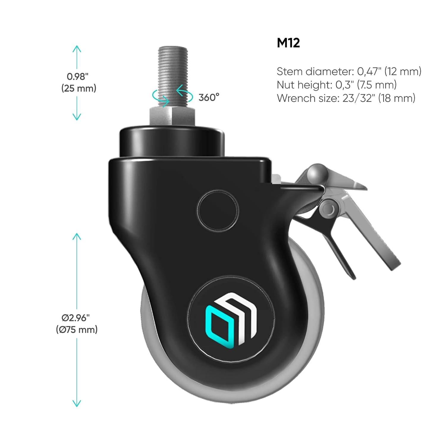ONKRON Onkron Designer Caster Wheels