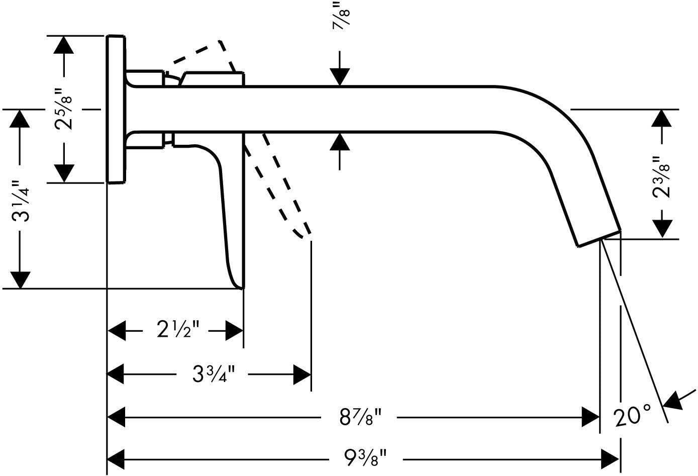 Citterio M Bathroom Tub Spout