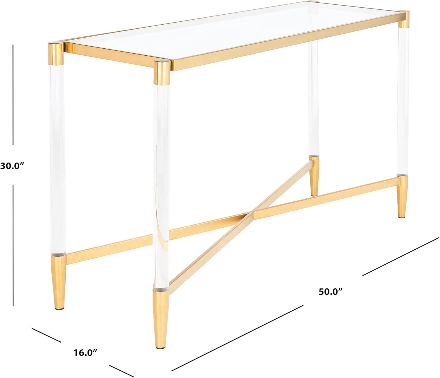 Safavieh Kyla Acrylic Console Table