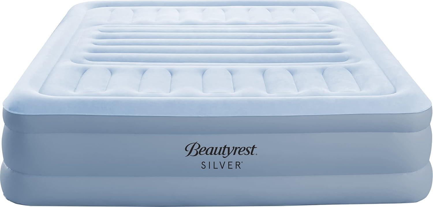 Beautyrest Lumbar Supreme 3-Zone Adjustable Air Mattress with Built-in Pump - Queen