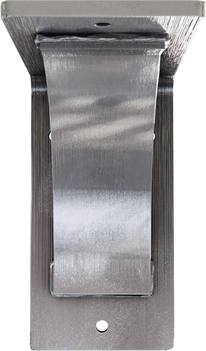Ekena Millwork 3"W x 6"D x 6"H Morris Steel Bracket, Unfinished