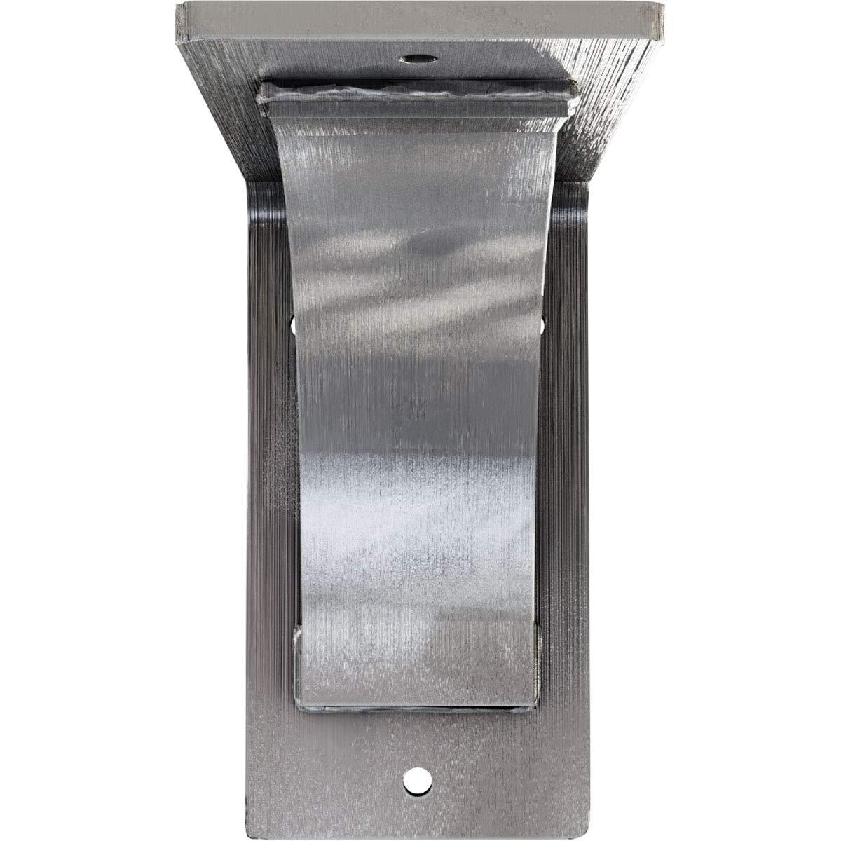 Ekena Millwork 3"W x 6"D x 6"H Morris Steel Bracket, Unfinished
