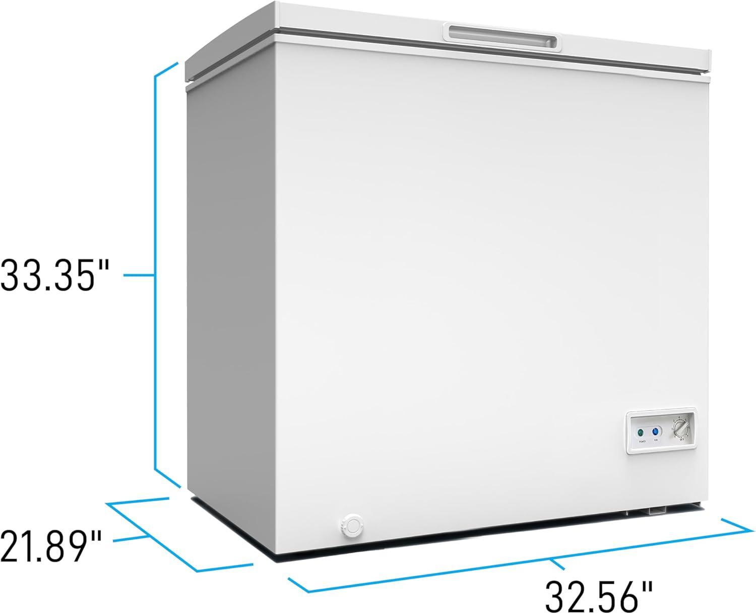 Avanti 7.0 Cu. Ft. White Commercial Chest Freezer