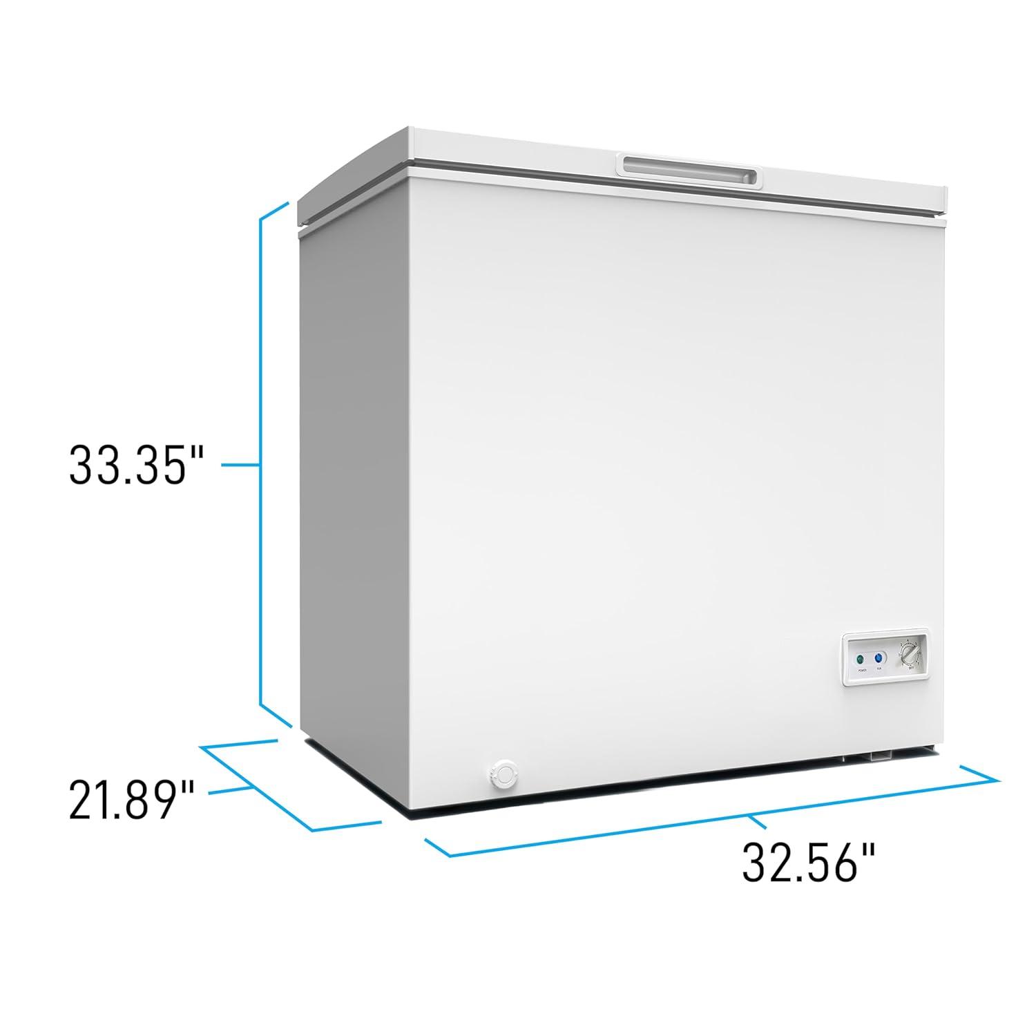 Avanti CF7F0W 7 Cu. Ft. White Garage Ready Chest Freezer​