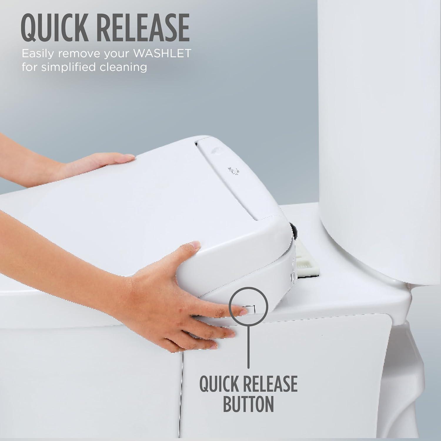 Washlet® Electronic Contemporary Elongated Soft-Close Bidet Seat