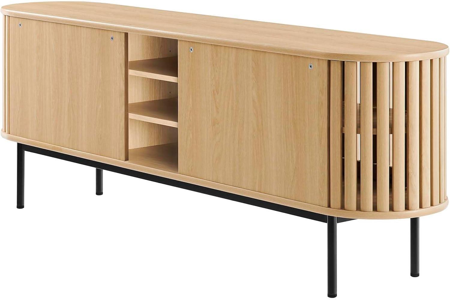 Fortitude 71" TV Stand Oak