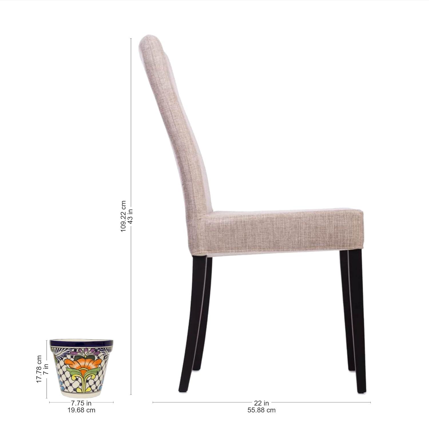 NOVICA Handmade Painted Flower Pot | Majolica Multicolor | Ceramic Home Decor | Artisan Crafted Draining Hole | Talavera Cone Planter | Pottery Folk Art | Mexico ' Wild Flowers' 7" H x 7.75" Diam.