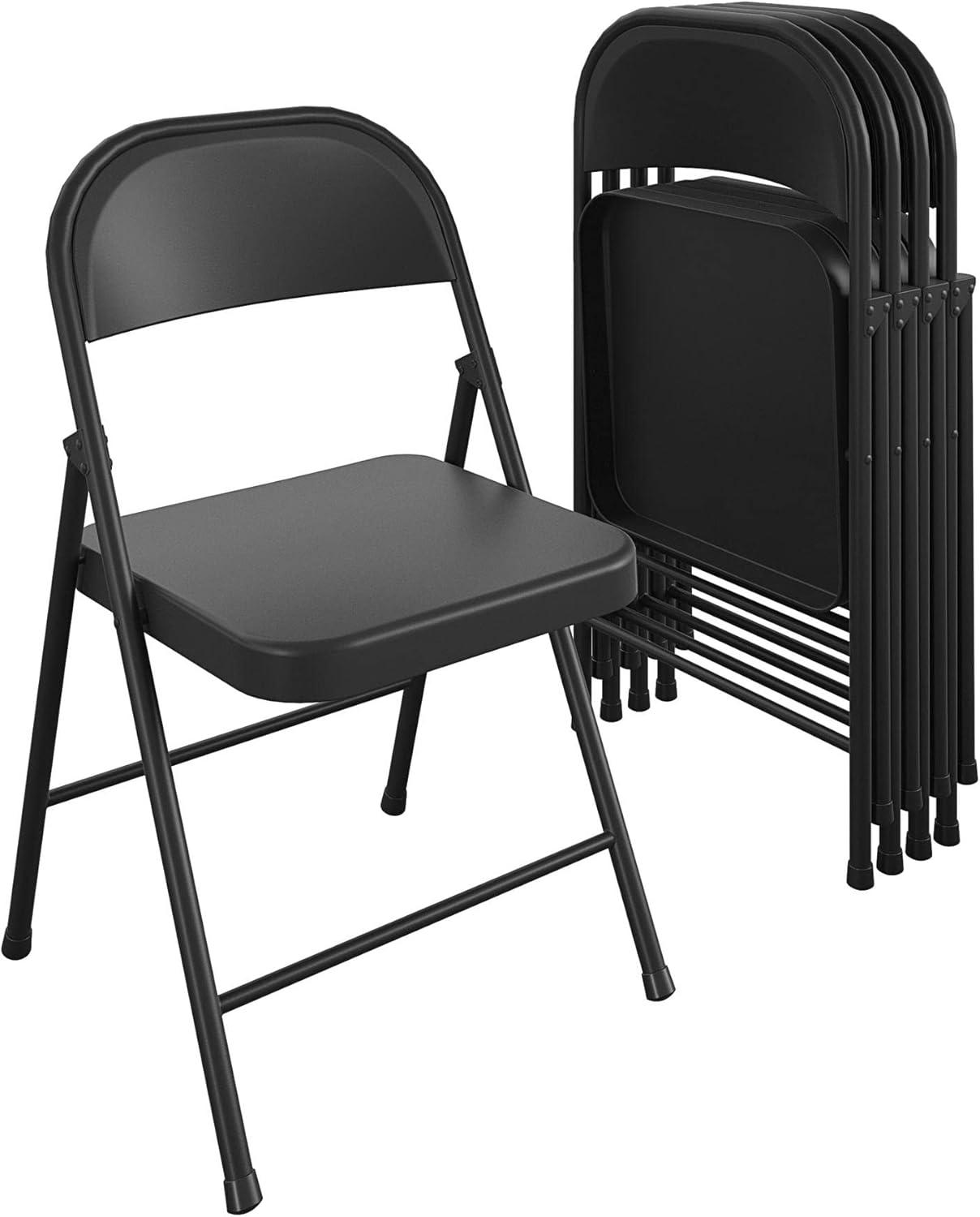 COSCO SmartFold All-Steel Folding Chair