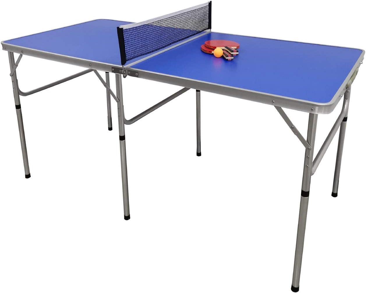 Trademark Innovations Trademark Innovations Foldable Table Tennis Table (Paddles Included)