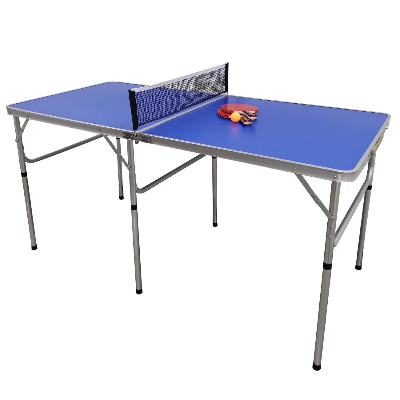 Trademark Innovations Trademark Innovations Foldable Table Tennis Table (Paddles Included)