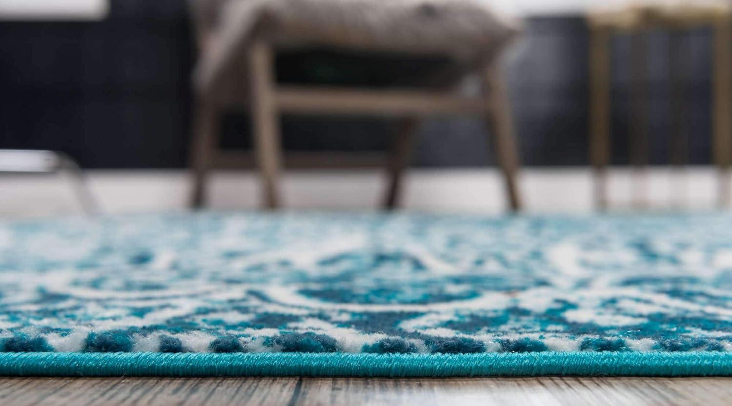 Unique Loom Sofia Grace Geometric Indoor Woven Area Rug