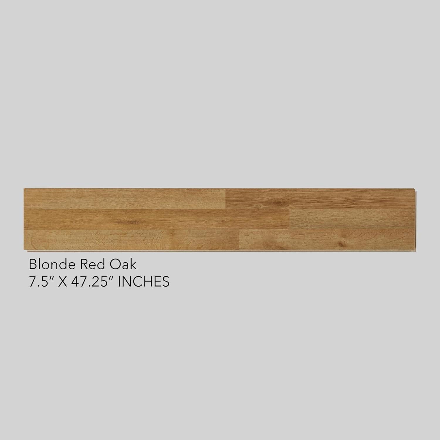 Blonde Red Oak Look Laminate Flooring Planks