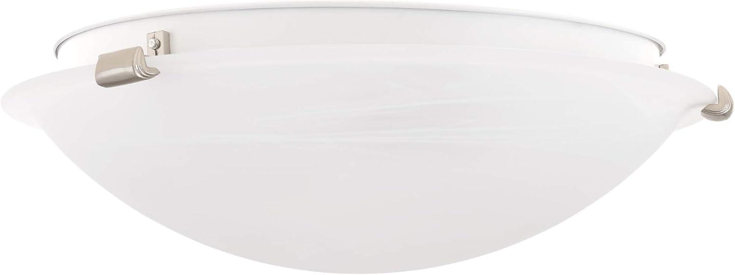 Livex Lighting Oasis 3 - Light Flush Mount in  Brushed Nickel