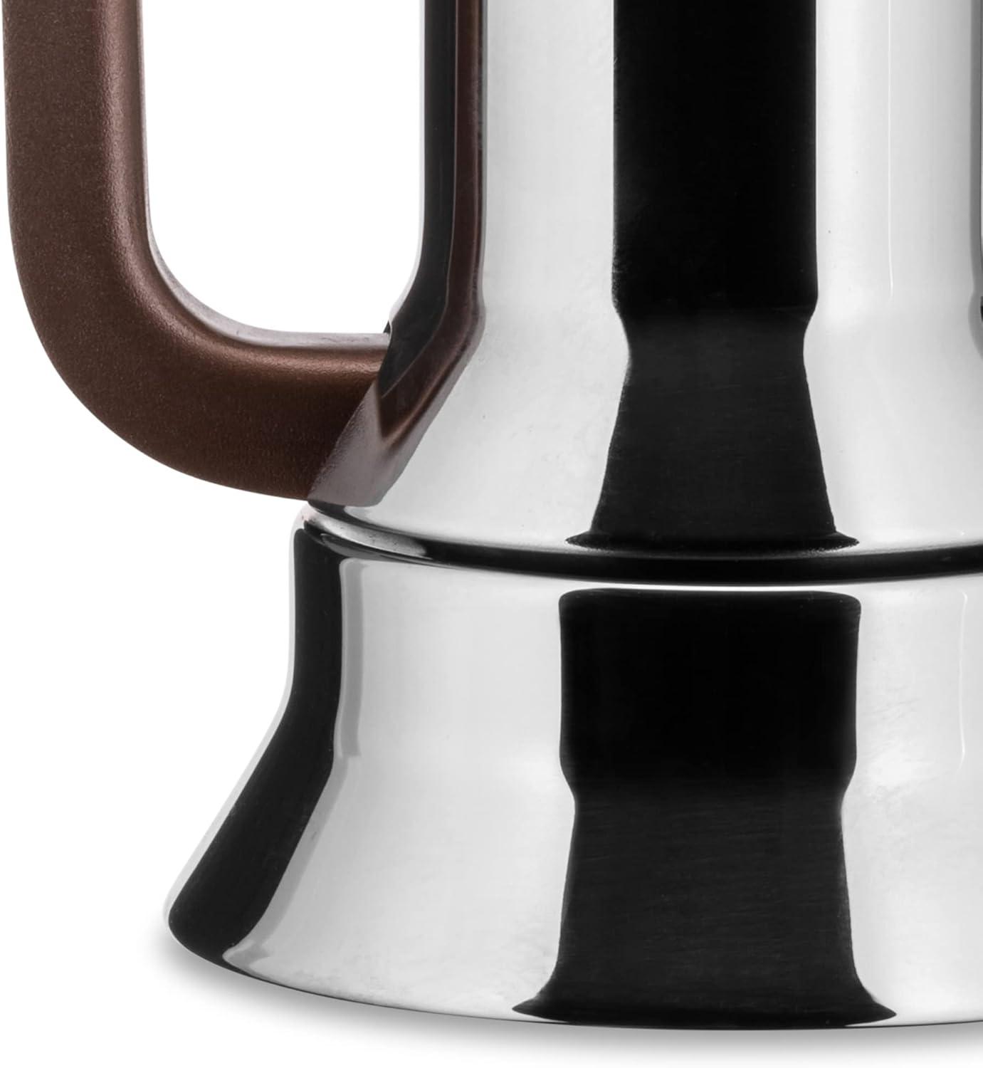 Stainless Steel 1-Cup Stovetop Espresso Coffee Maker