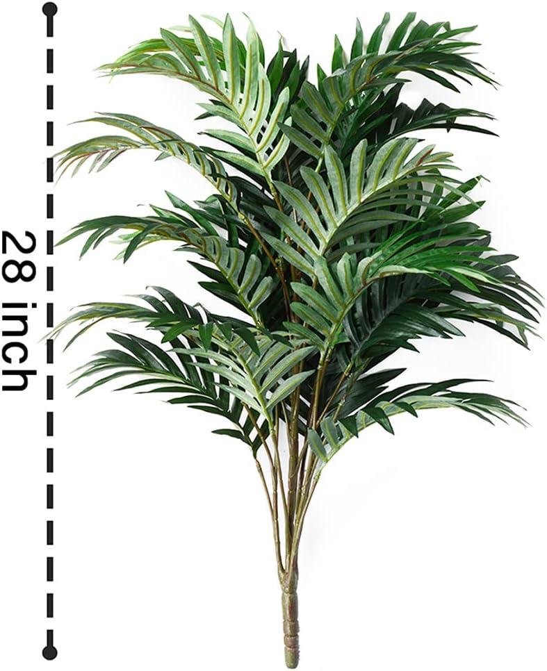 Artificial Palm Plants Leaves Faux Fake Tropical Large Palm Tree Leaves Imitation Leaf Artificial Plants