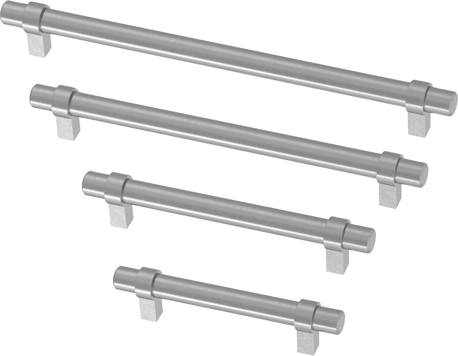 Brushed Stainless Steel Modern Cabinet Bar Pull