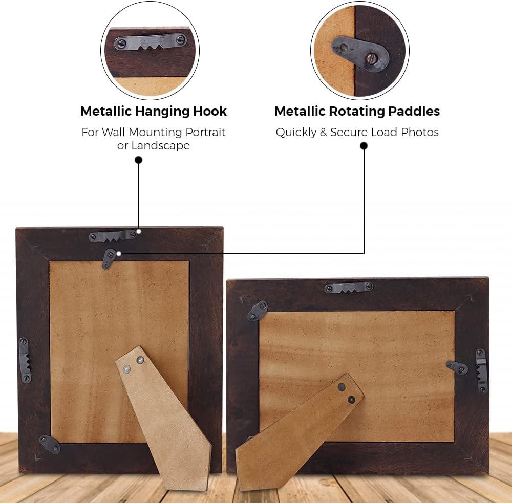 Handicrafts Home Indigo Mosaic Photo Frame Bone Handmade Picture Frames Size 5X7X1