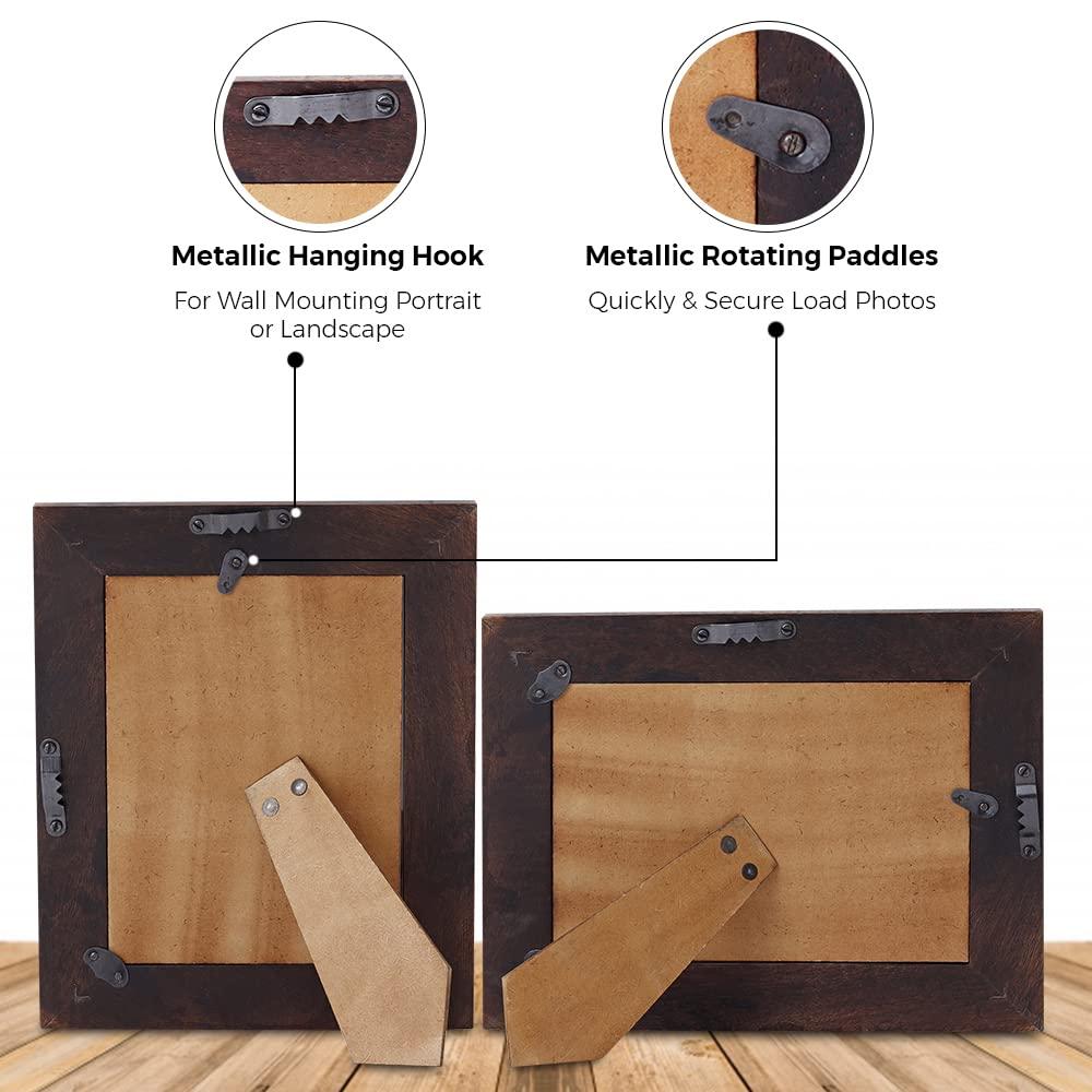 Handicrafts Home Indigo Mosaic Photo Frame Bone Handmade Picture Frames Size 5X7X1