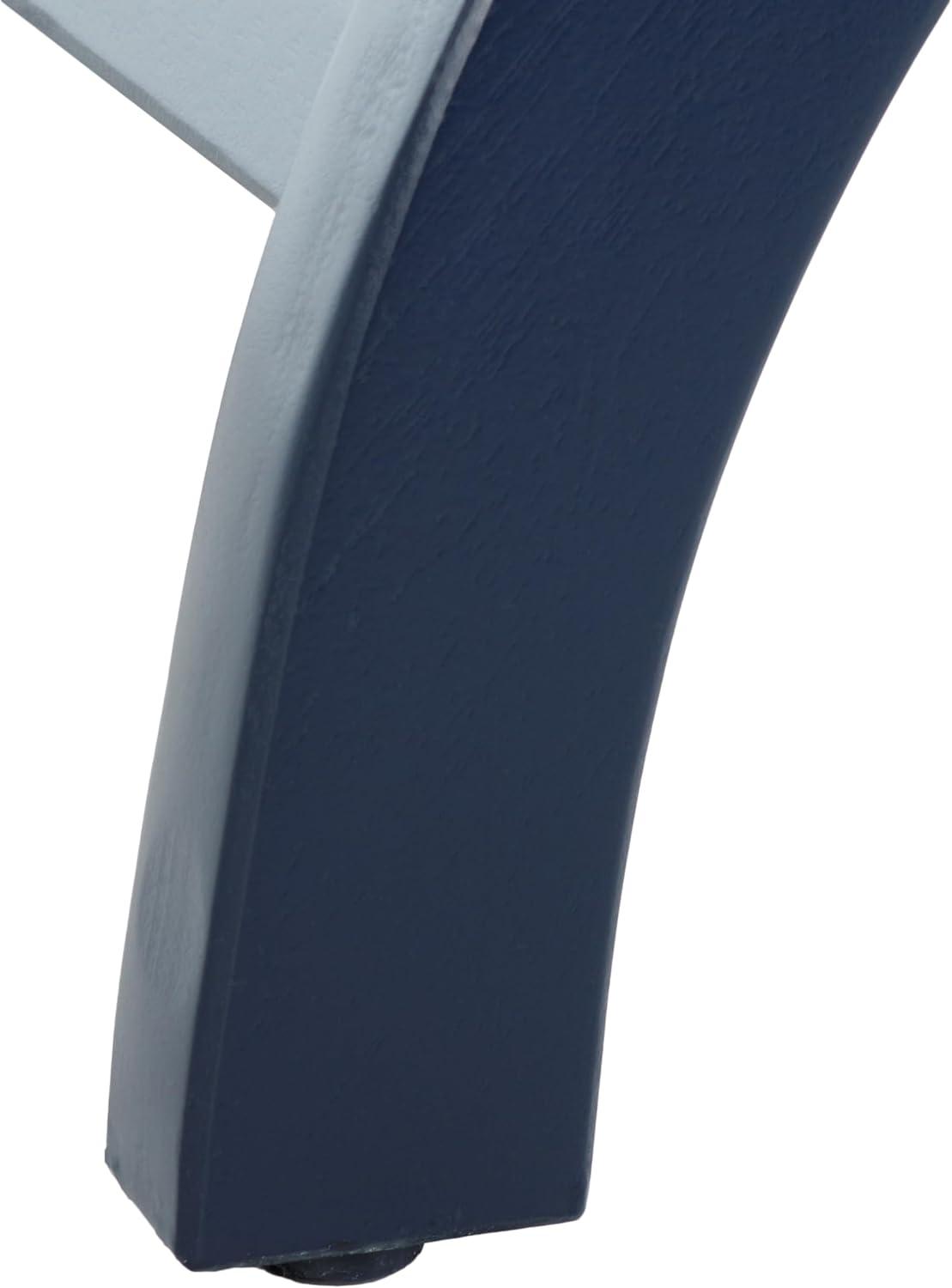 Maxine Accent Table With Storage Drawer - AMH6608G - Navy - Safavieh Couture