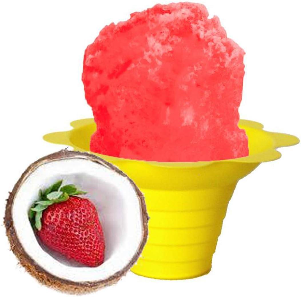 Hypothermias Shaved Ice & Snow Cone Syrup Variety Pack - Blue Raspberry, Tiger's Blood, Dreamcicle - 100% Pure Cane Sugar in a Gift Box