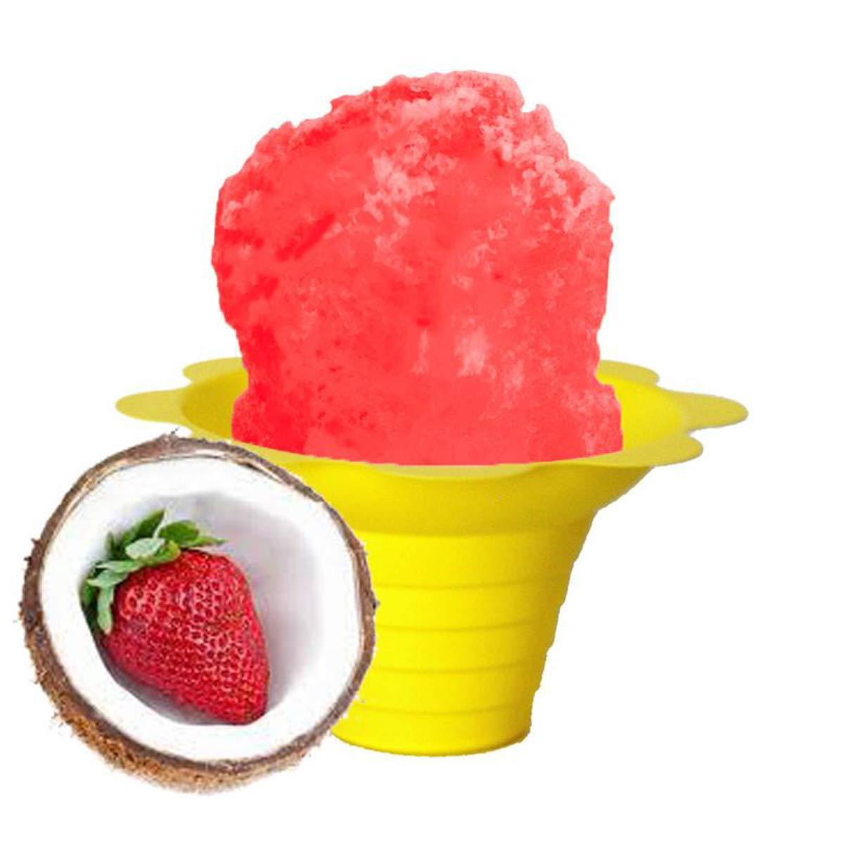 Hypothermias Shaved Ice & Snow Cone Syrup Variety Pack - Blue Raspberry, Tiger's Blood, Dreamcicle - 100% Pure Cane Sugar in a Gift Box