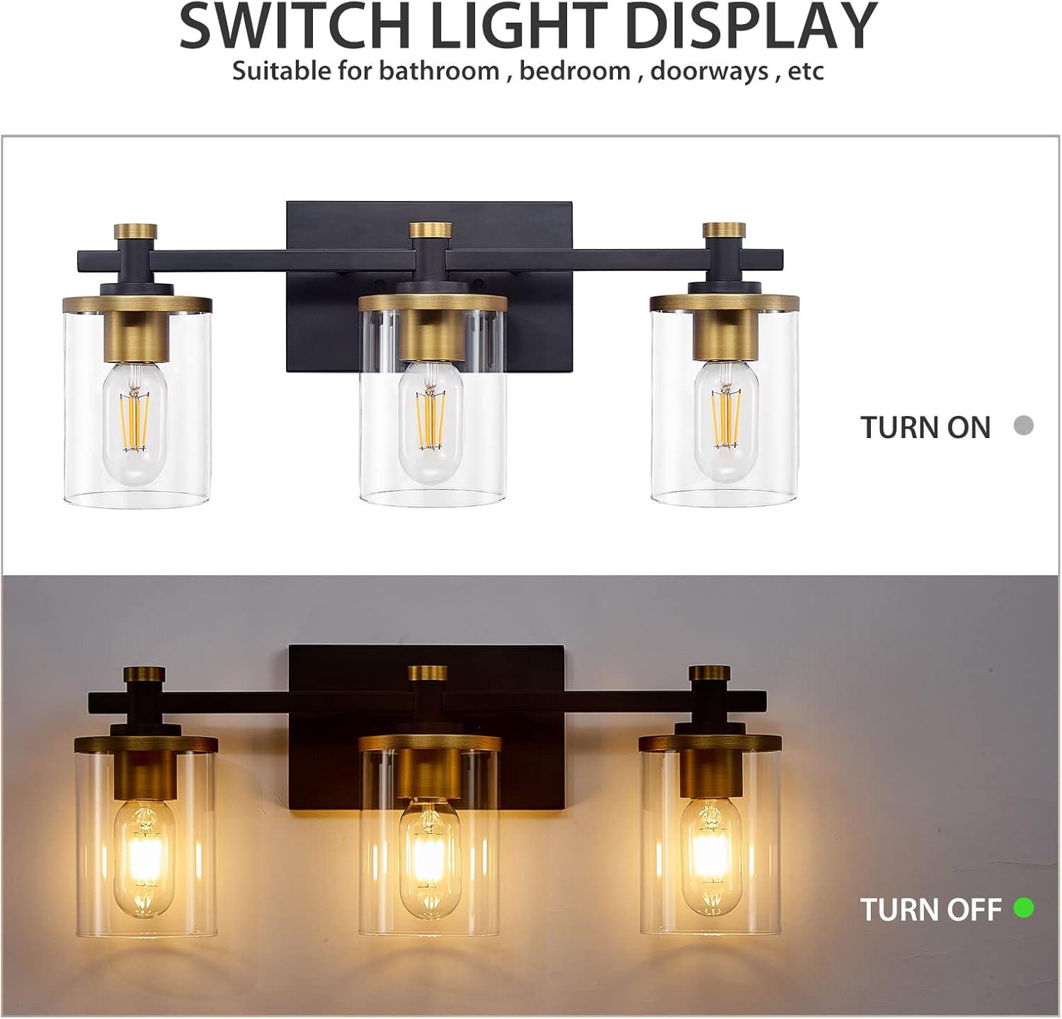 2 - Light Dimmable Vanity Light