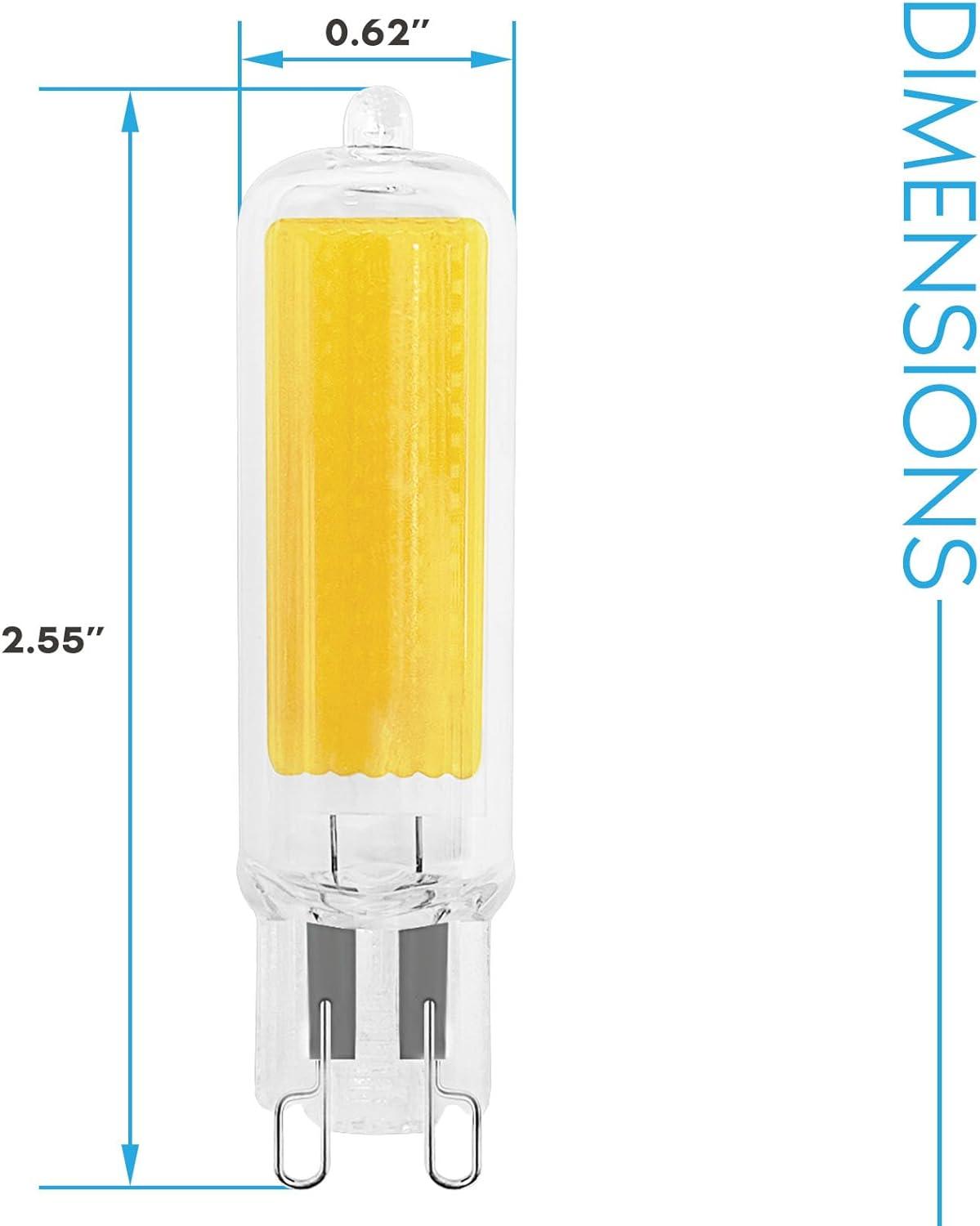 50 Watt Equivalent T4 G9/Bi-pin Dimmable LED Bulb