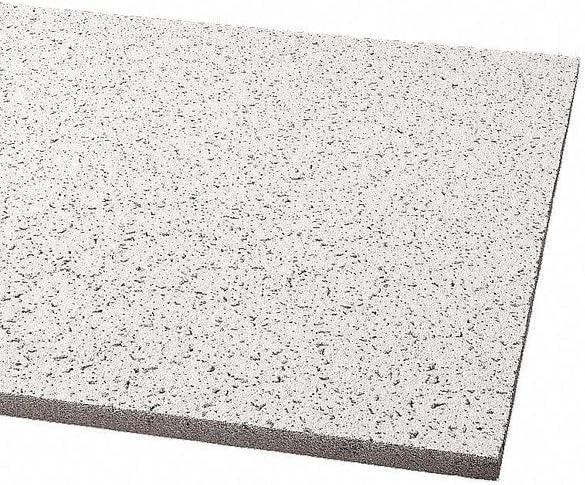 Armstrong 2x2 CORTEGA Acoustic Ceiling Tiles for Suspended Ceiling Grids, 16-tiles per pack, White