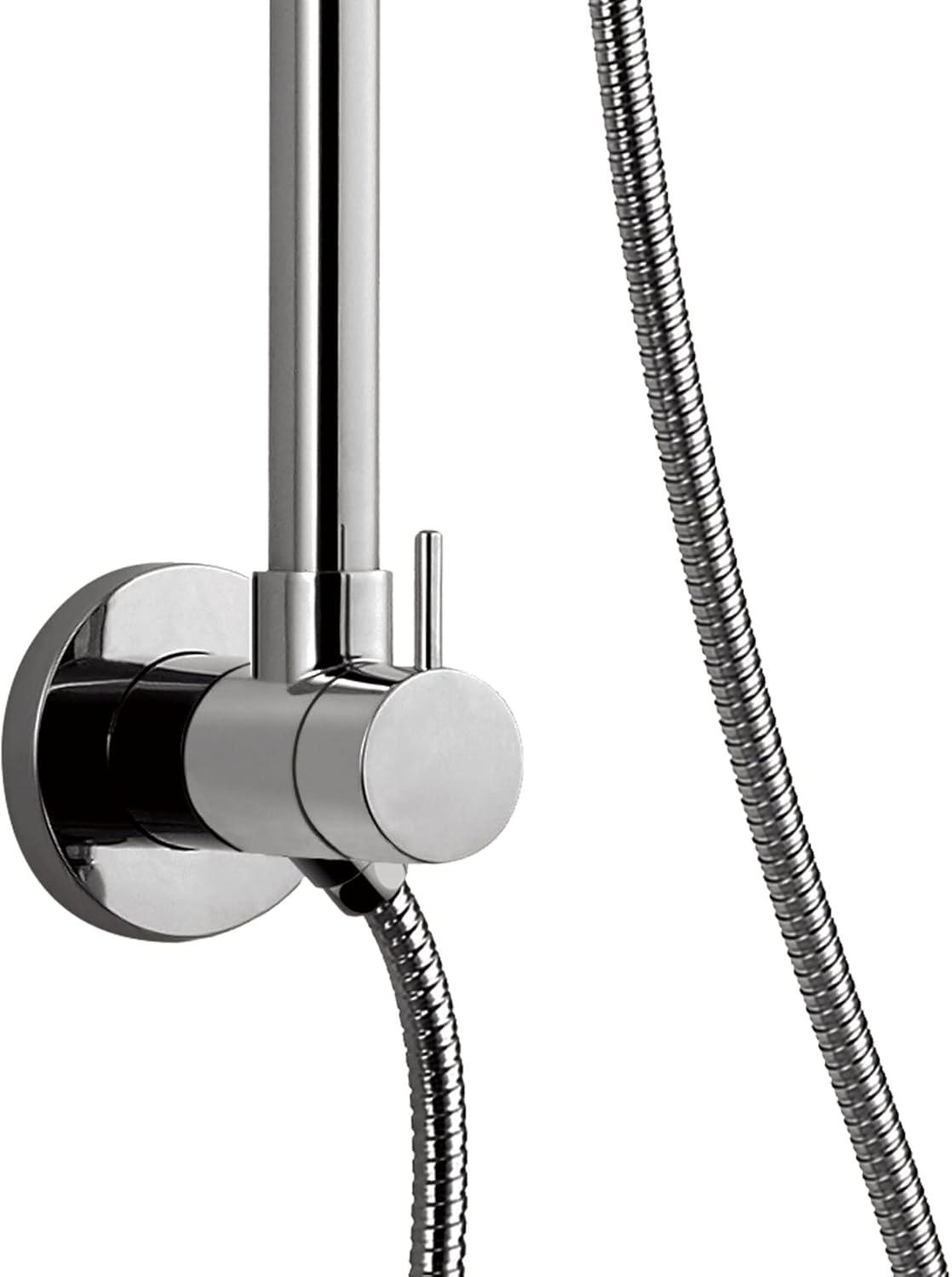 Seabreeze 1.8 GPM Rain Shower Head with Handshower