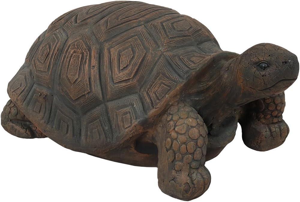 Sunnydaze Indoor/Outdoor Lifelike Large Tanya the Tortoise Patio Garden Yard Entryway Decorative Statue - 20"