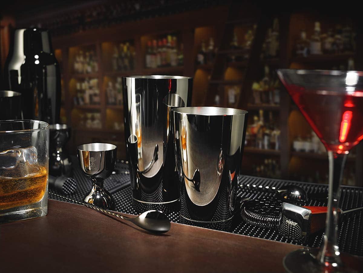 Gun Metal Black Stainless Steel Cocktail Shaker Set