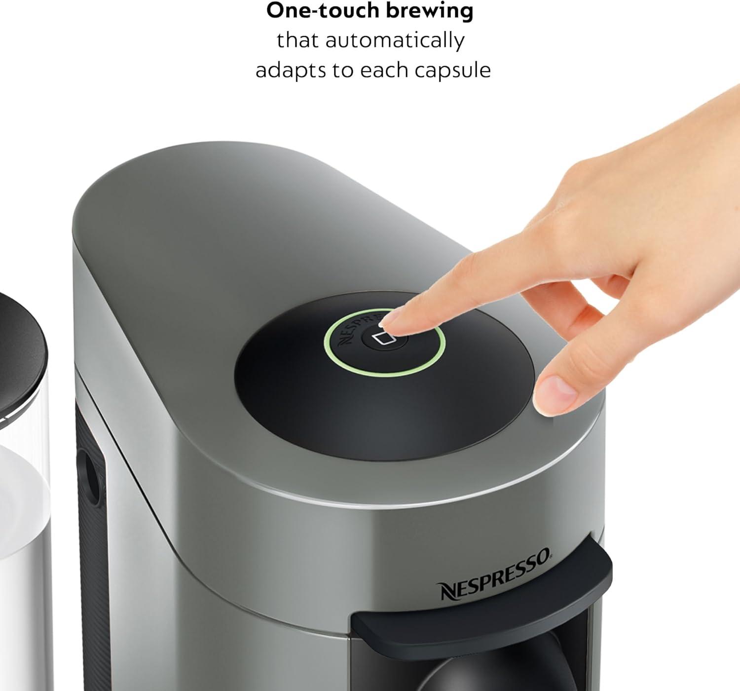 Nespresso ® by De'Longhi ® Grey VertuoPlus Coffee and Espresso Machine