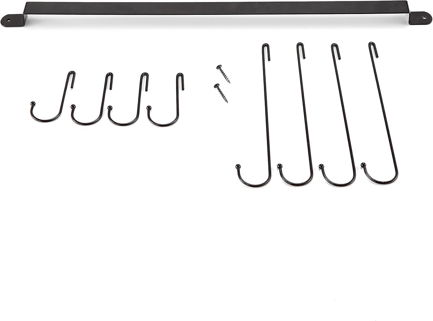 The Lakeside Collection Wall-Mounted Coffee Mug Rack