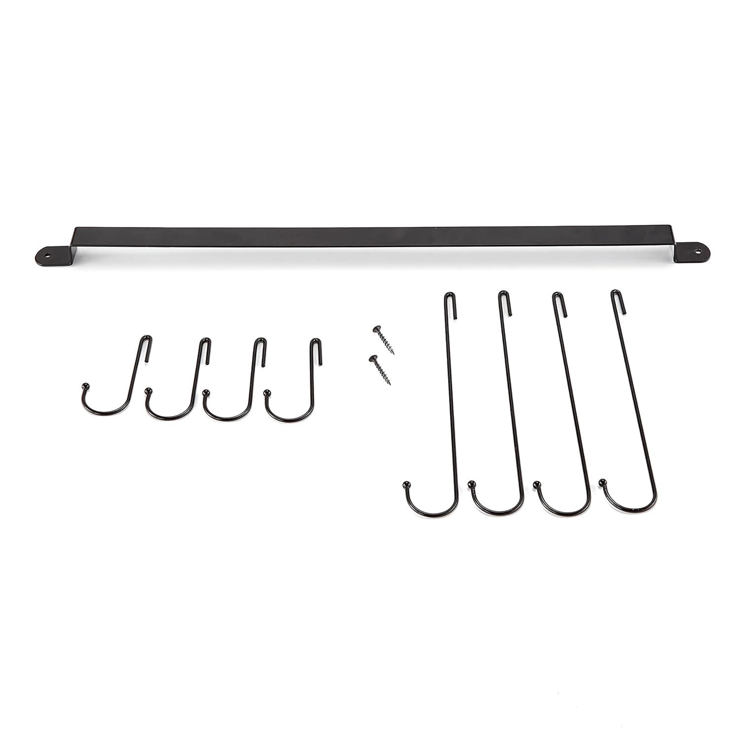 The Lakeside Collection Wall-Mounted Coffee Mug Rack