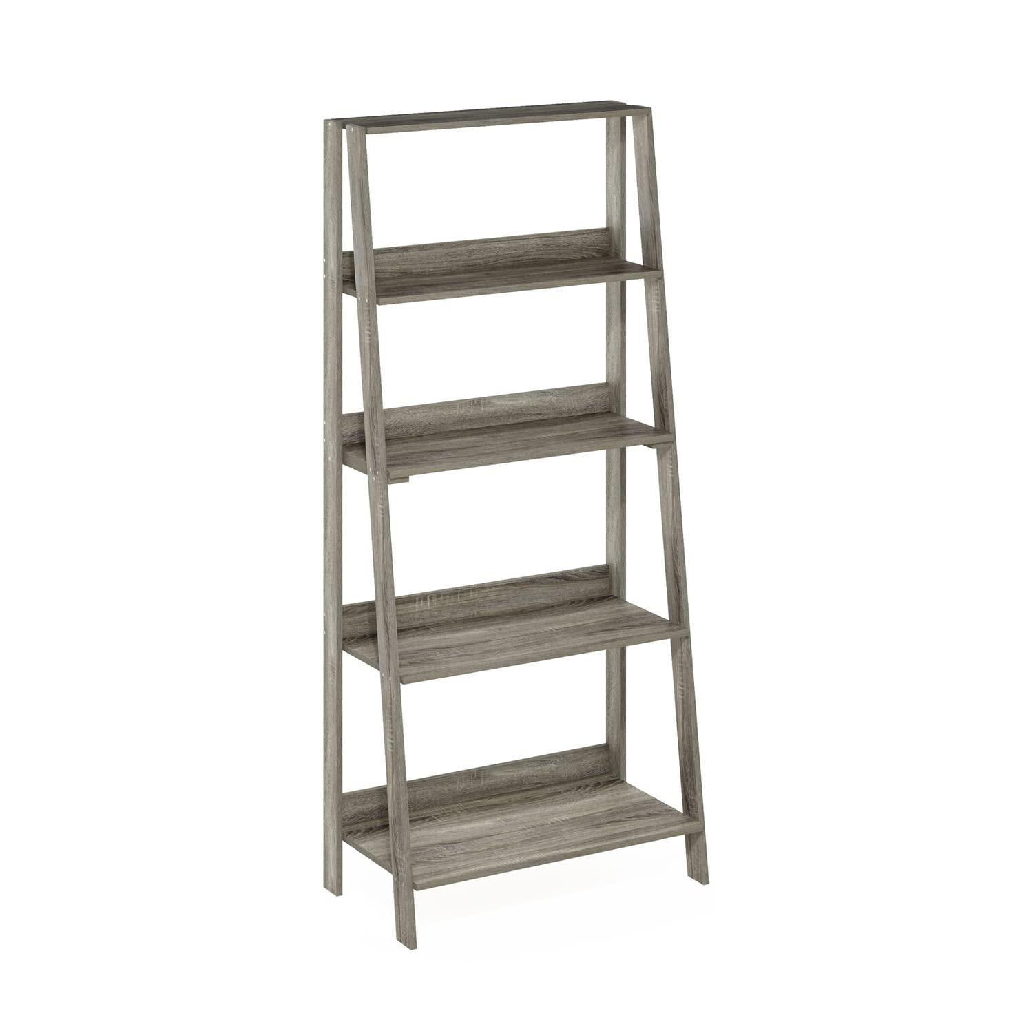 AKLOV 5-Tier Ladder Bookcase Display Shelf