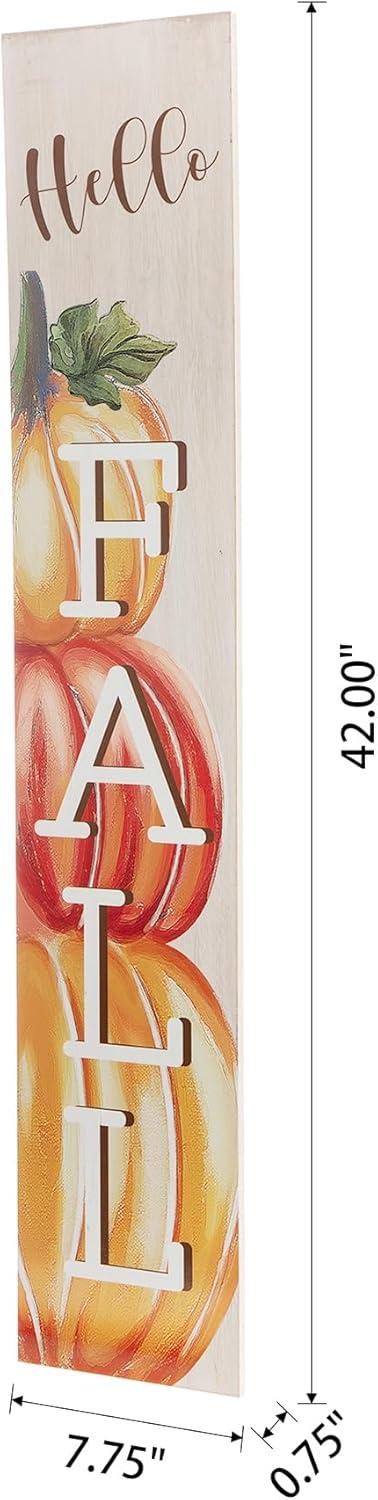 The Holiday Aisle® Fall Wooden Large Wall Décor