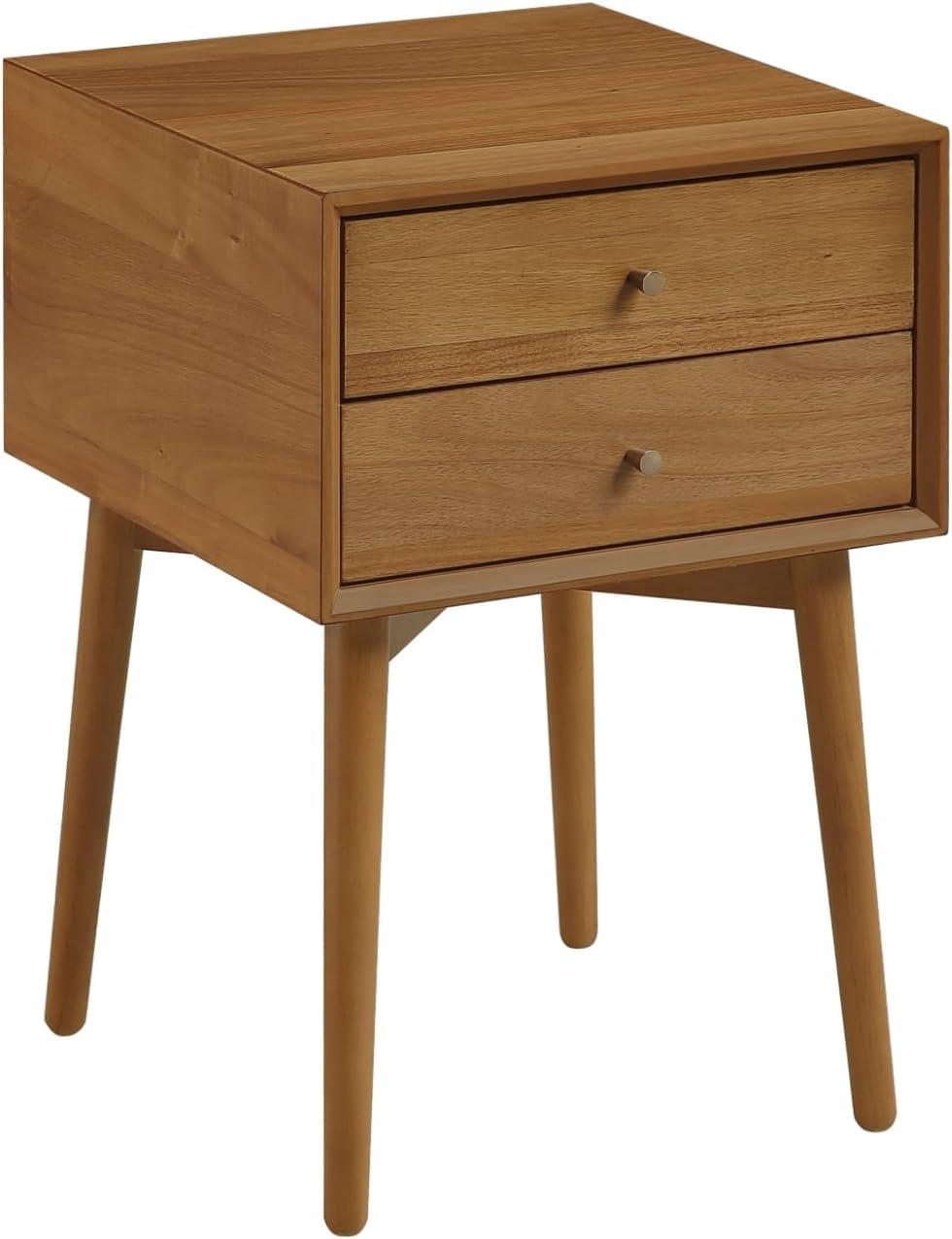 Nathan James Set of 2 Harper Nightstand Brown