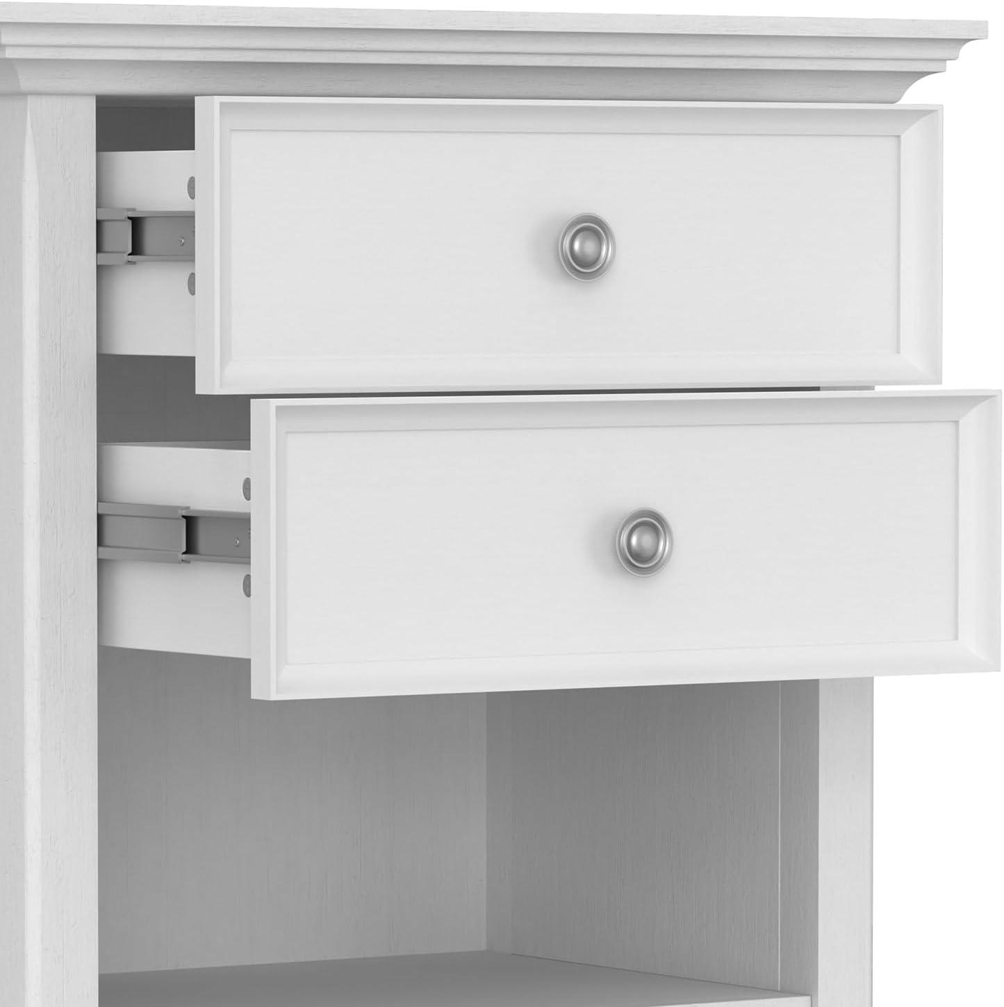 Simpli Home Amherst 24'' W Solid Wood Nightstand