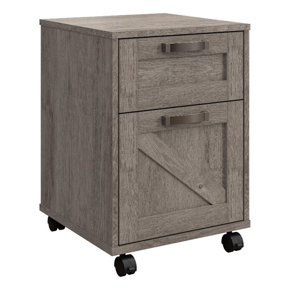 Cowden 16"W 2 -Drawer Mobile Vertical Filing Cabinet