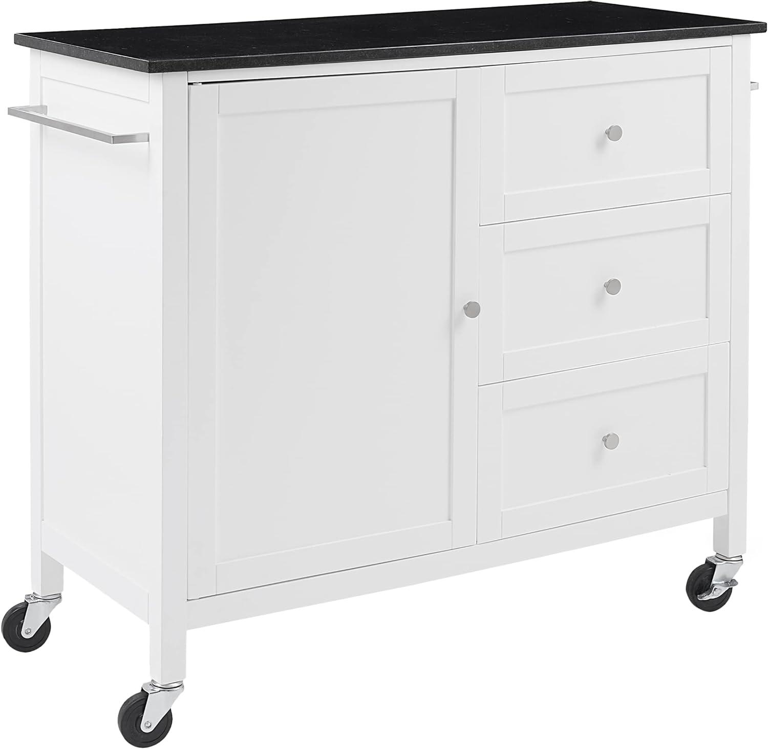 Soren Granite Top Kitchen Island/Cart - Crosley