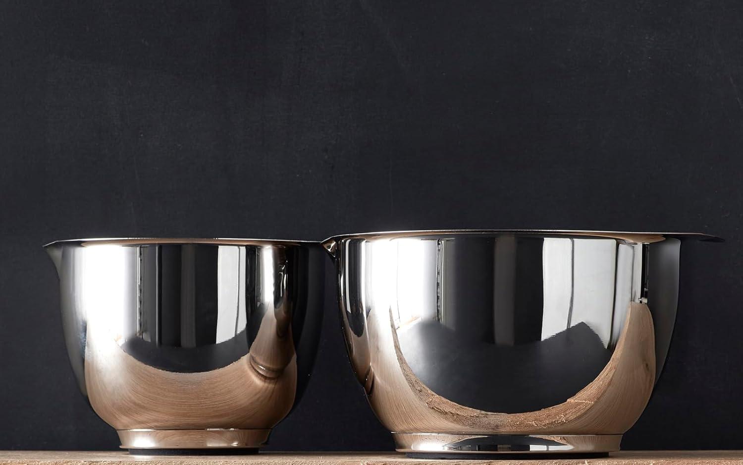 Stainless Steel Nesting Mixing Bowl Set with Lids