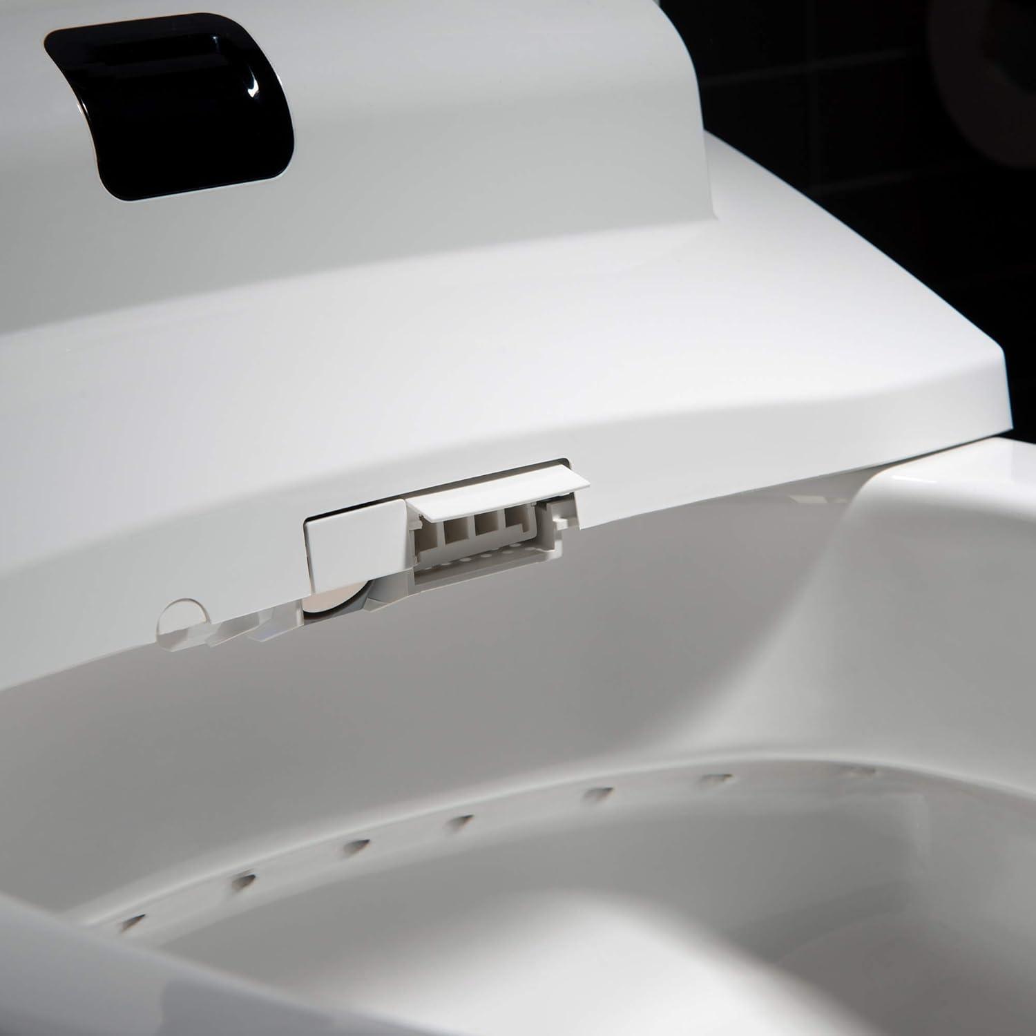 Auto Open/Close Smart Bidet Toilet with Built-in Tank, ADA Height, Auto/Blackout Flush, Heated Seat