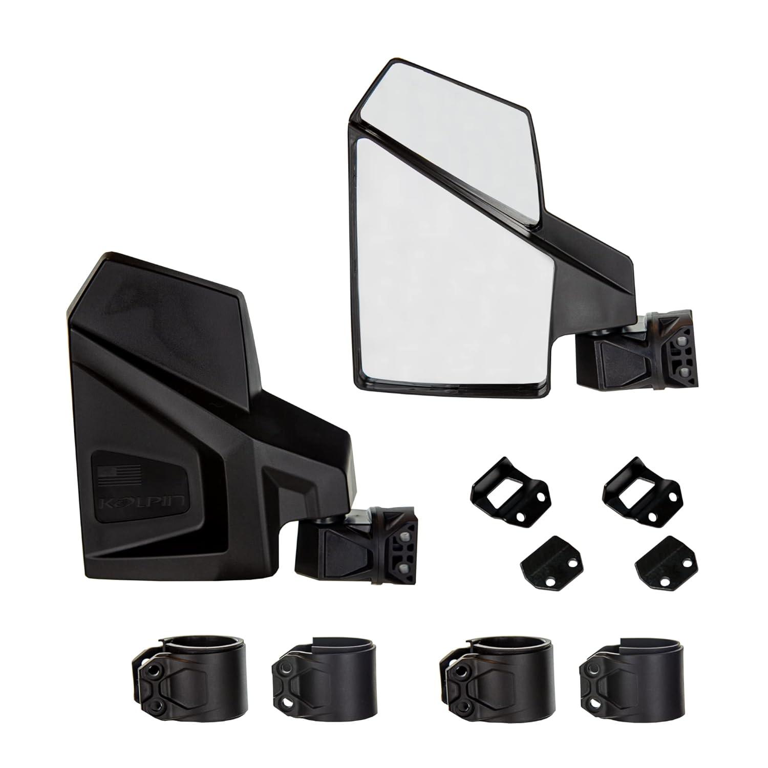 Kolpin Powersports UTV Side Mirror for 1.75 Diameter Tubing 2PK