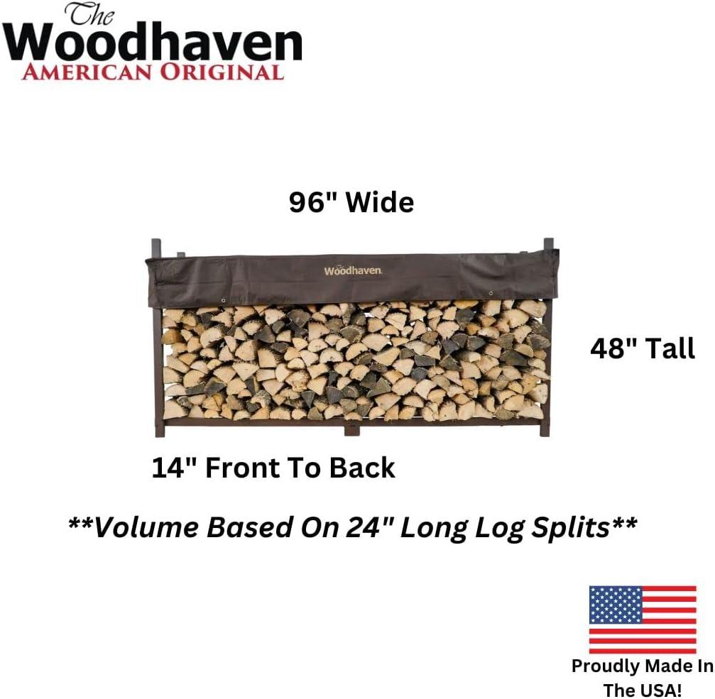Woodhaven Metal Log Rack