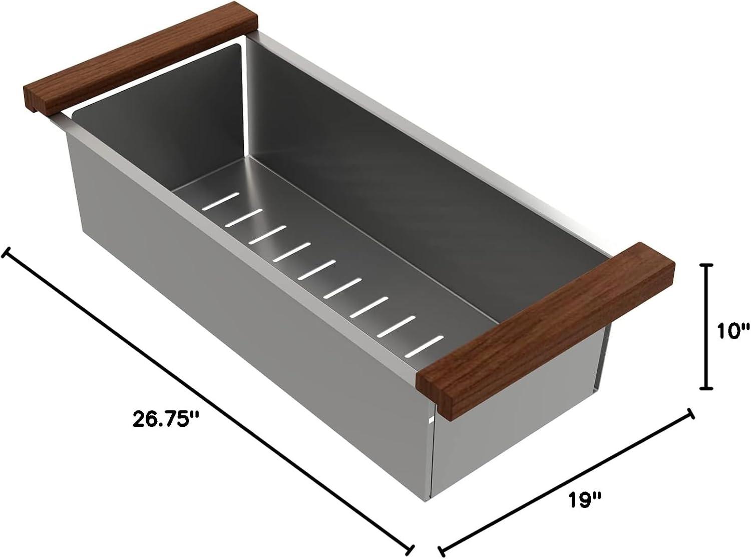 Glossy White Fireclay Farmhouse Drop-In Single Bowl Sink Kit