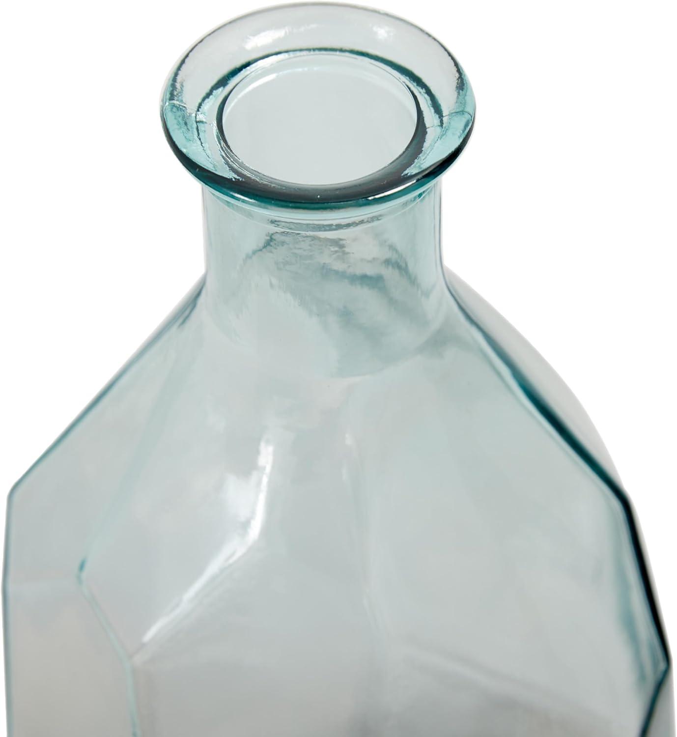 DecMode 23" Spanish Recycled Glass Vase