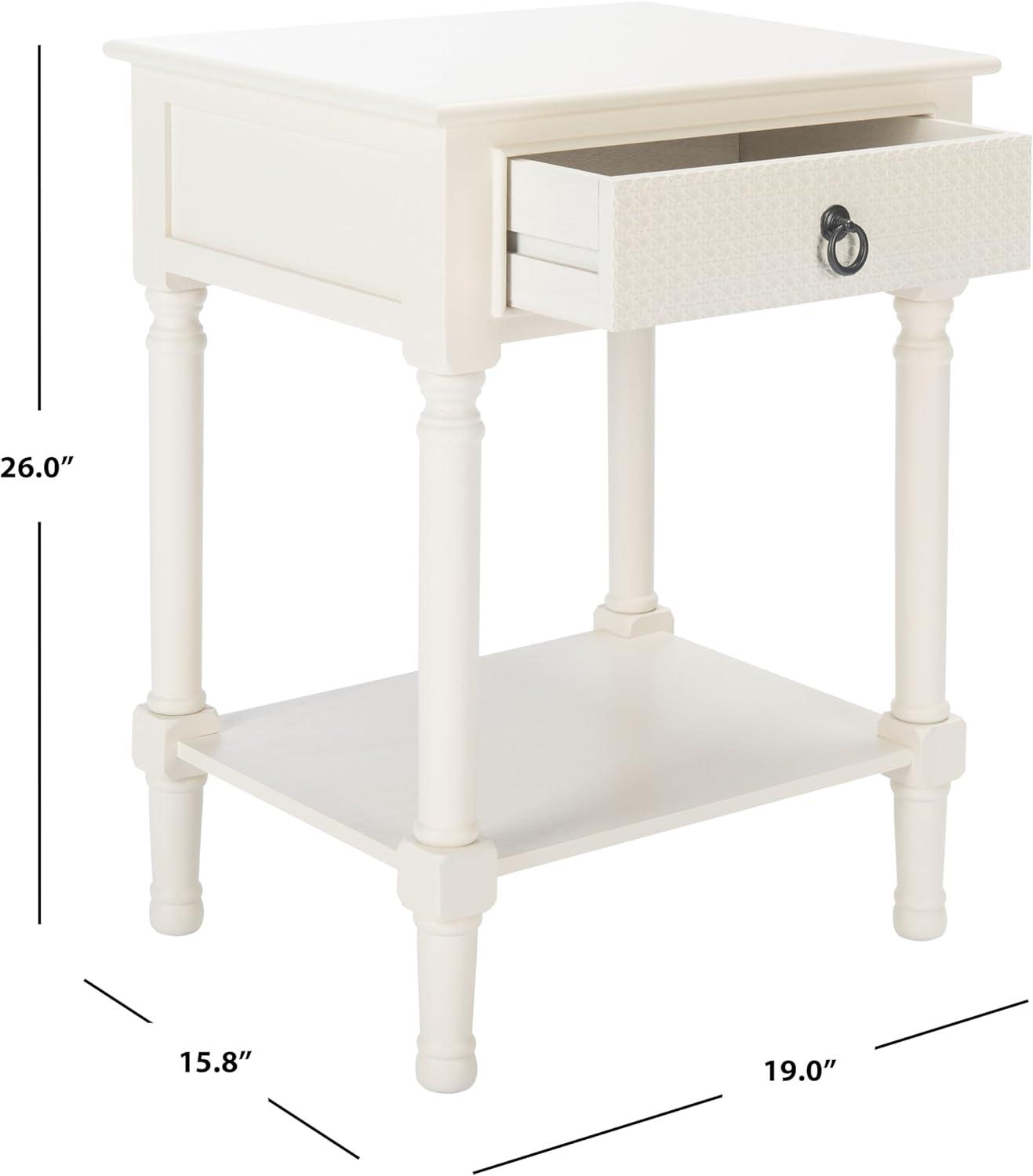 Haines 1 Drawer Accent Table  - Safavieh