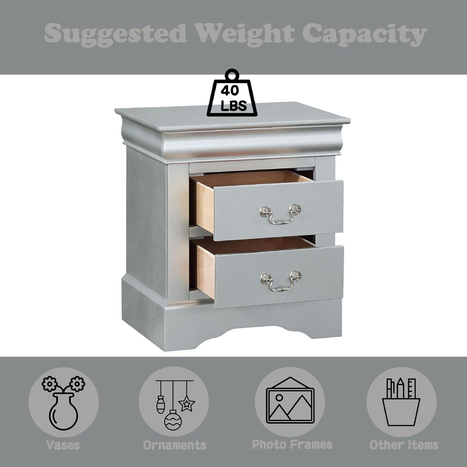 Louis Philippe Nightstand
