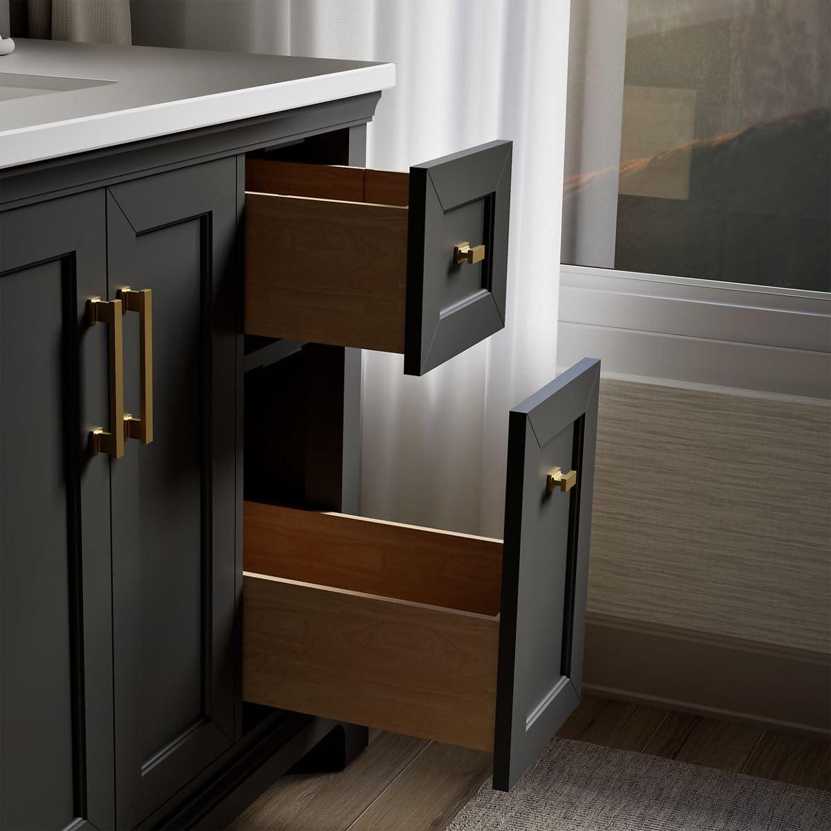 Charlemont 48 In. Bathroom Vanity Cabinet With Sink And Quartz Top