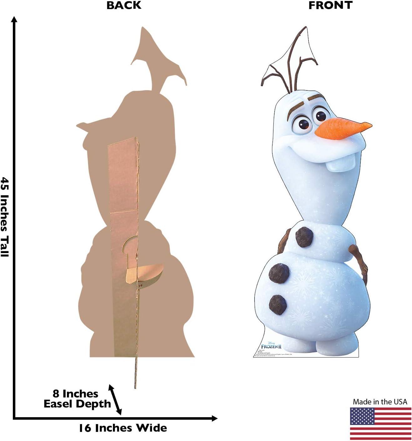 Life-Size Olaf Cardboard Standup from Frozen II